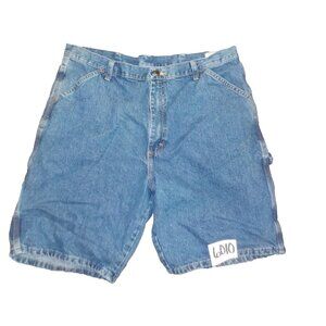 Rustler 5 Pocket + Hammer Loop Men's Blue Denim Shorts #89F85MS Size 38 x 9